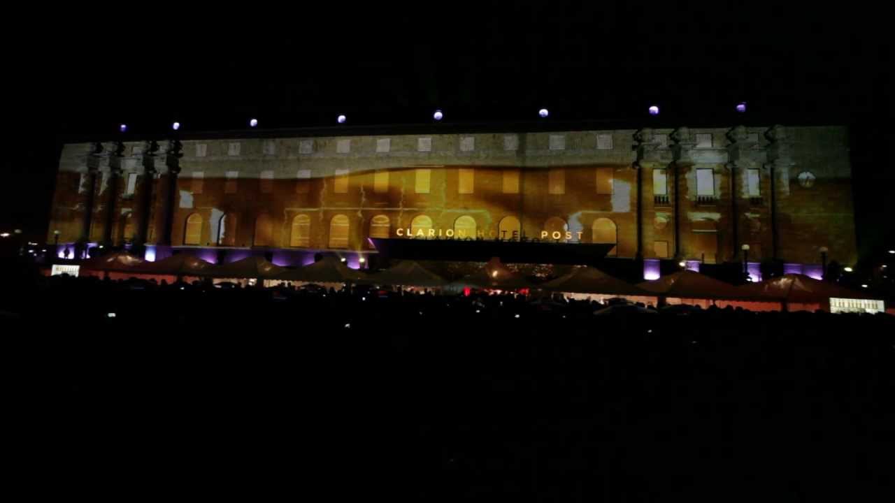 Clarion Hotel Post invningsljusshow - Kort version