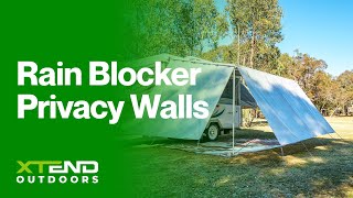 Rain Blocker Privacy Screen Walls Xtend Outdoors