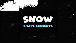 Magic Snow Elements - Snow Comets & Transitions (Ae, Pr, Dr, FCPX) Free