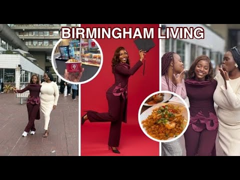 BIRMINGHAM LIVING #20 |My Girl GRADUATED| Trying COLDSTONE in LONDON| PHOTOSHOOT Session