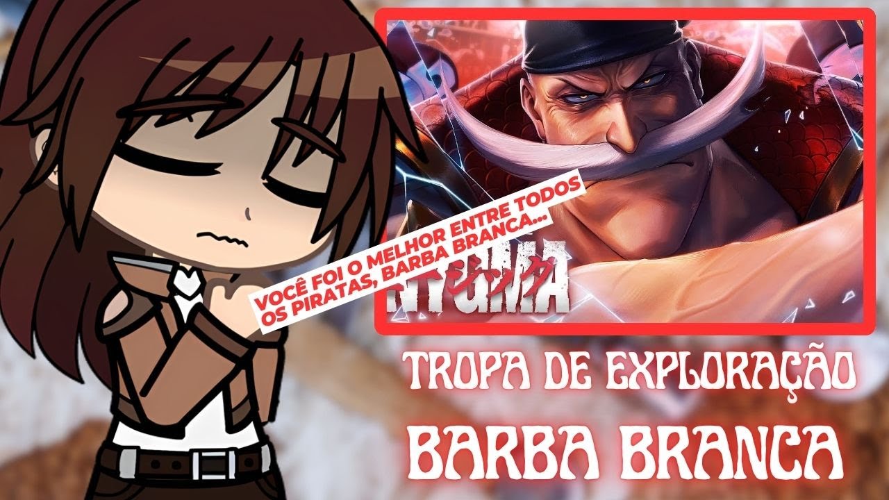 Attack On Titan React a Barba Branca - O One Piece Existe! (Enygma)