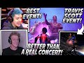 Tfue, Ninja & Streamers React To The *LIVE* TRAVIS SCOTT CONCERT Event In Fortnite! (BIGGEST EVER!)