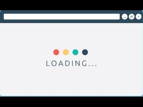 html And css loading web page - YouTube