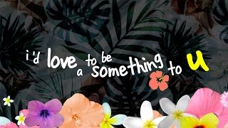 Vignette de la vidéo "gnash - something [lyric video]"