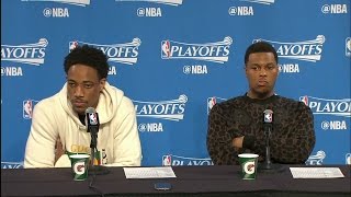 Raptors Post-Game: DeMar DeRozan and Kyle Lowry - May 1, 2017