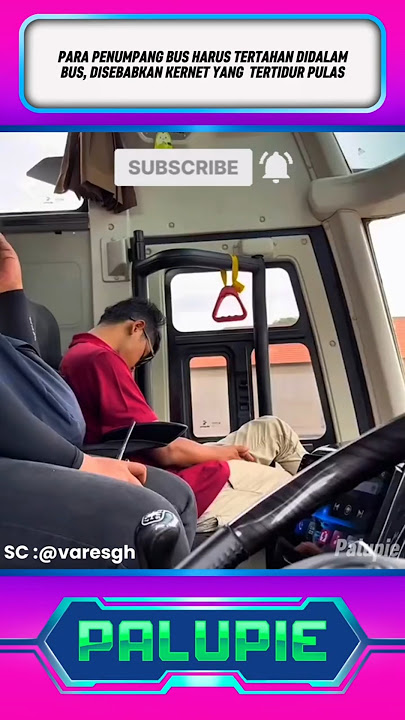 PARA PENUMPANG TERTAHAN DIDALAM BUS KARENA KERNET YANG TERTIDUR!? #shorts #viral