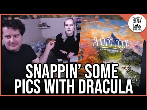 Travelling North America with Dracula himself (Photo Tour: North America BOARD GAME GAMEPLAY)