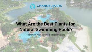 BEST Plants for NATURAL Swimming Pools | Eco-Friendly Pool Design Tips 🌿