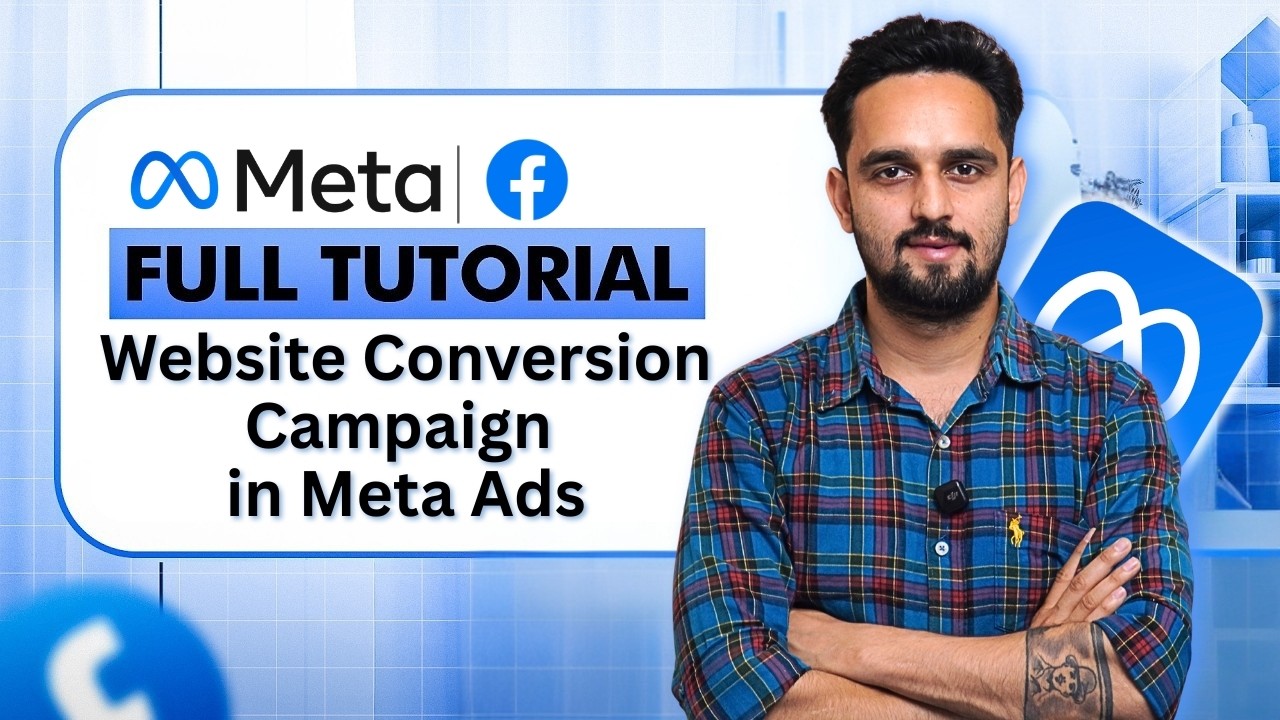 How to Create a Website Conversion Campaign in Meta Ads - YouTube