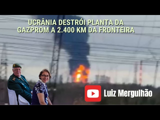 🔍 Guerra na Ucrânia 📰 17/10/2026 ⚔️ PUTIM  começou esta guerra e já se passa anos com muitas perdas, ambos lados 🥷🏼 UCRÂNIA DESTRÓI PLANTA DA GAZPROM A 2400 km DA FRONTEIRA