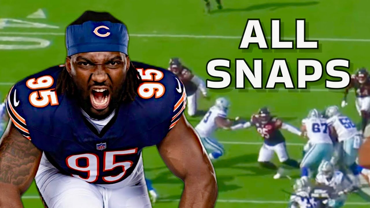 ROOKIE Shemar Turner Full NFL Debut Highlights | All Snaps Vs Cowboys