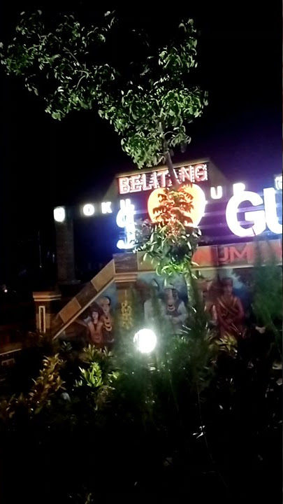 suasana malam di pusat kota gumawang belitang #shorts