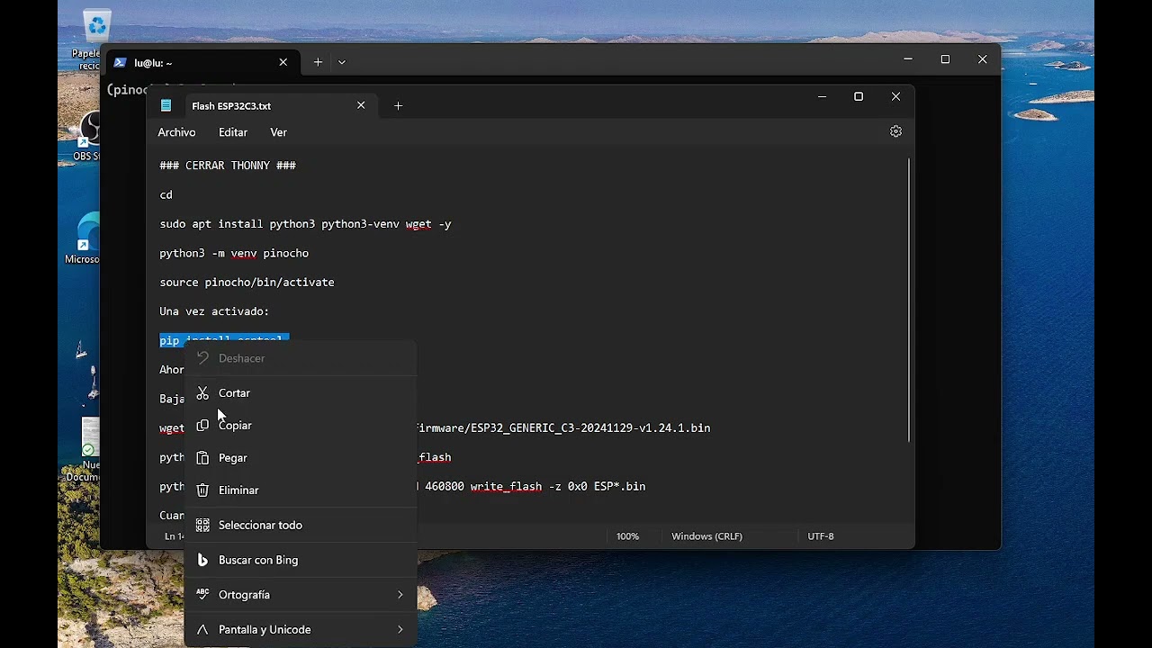 esp32c3 copy paste arduinero