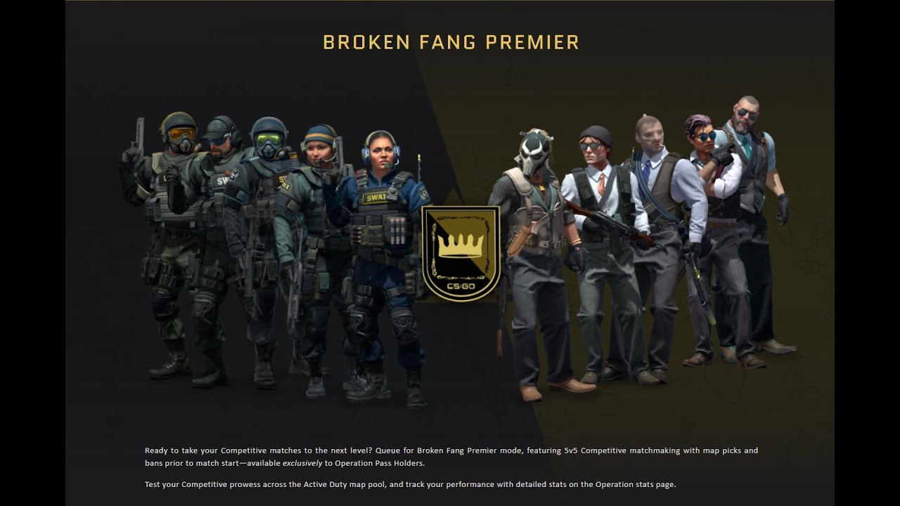 CSGO Spin Bot in Broken Fang Premier!!