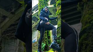 Wearing Vampire Freaks 🧛‍♀️🌲 #gothicfashion #darkstyle #gothgirl #forestgoth #altoutfit #gothmodel