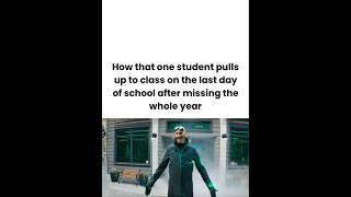 "My death was greatly exaggerated" ahh entrance #relatablememes