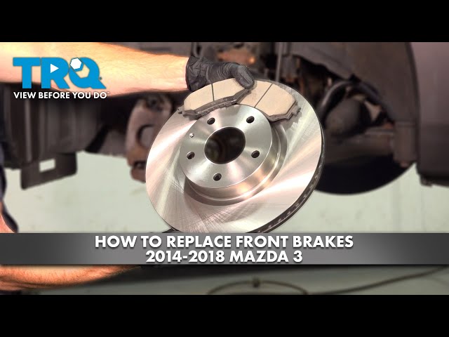 Detroit Axle - Brake Kit for 2014-2016 Mazda 3 2014 3 Sport