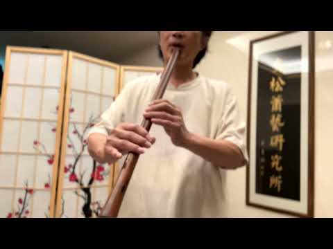 台灣民謠〔秋怨〕紫檀F調琴簫應用#傳承文化 #頻譜分析儀多重聲波製作 #傳心之器