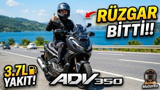 Honda ADV 350 GP Kompozit Tur Camı &amp; Rodaj Günlüğü (Sakarya-İzmit) 🏍️