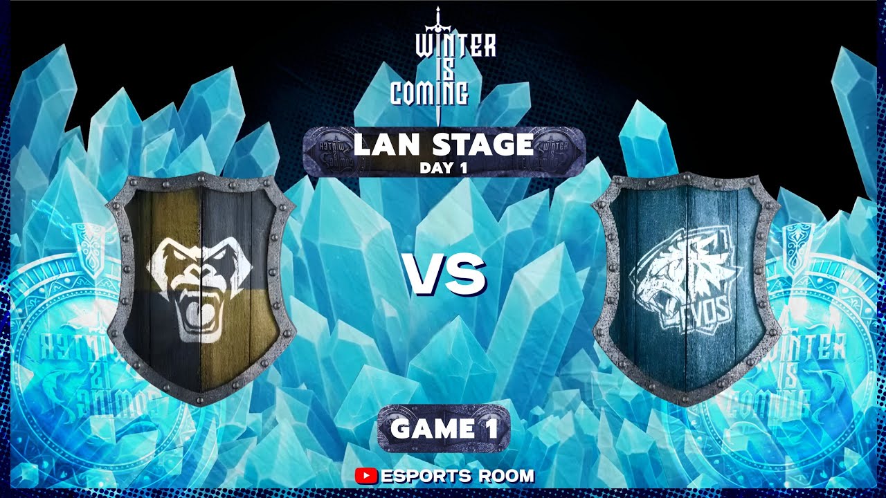 VERSO TIME vs EVOS - Game 1 | MLBB WINTER IS COMING - LAN STAGE DAY 1