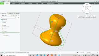 #tutorial Creo parametric #sweep command #how variable sweep command swept #blend use simple sweep screenshot 2