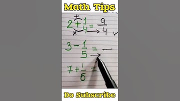 Math Tricks | Math Tips @STILLALEARNER #shorts #youtubeshorts #maths