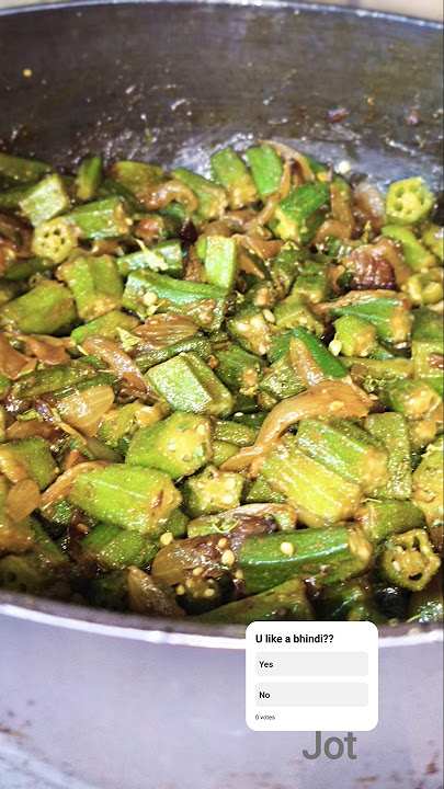 How To Make A Bhindi//Let's Make A Ladyfinger 😋👌🏻👌🏻💕 #song