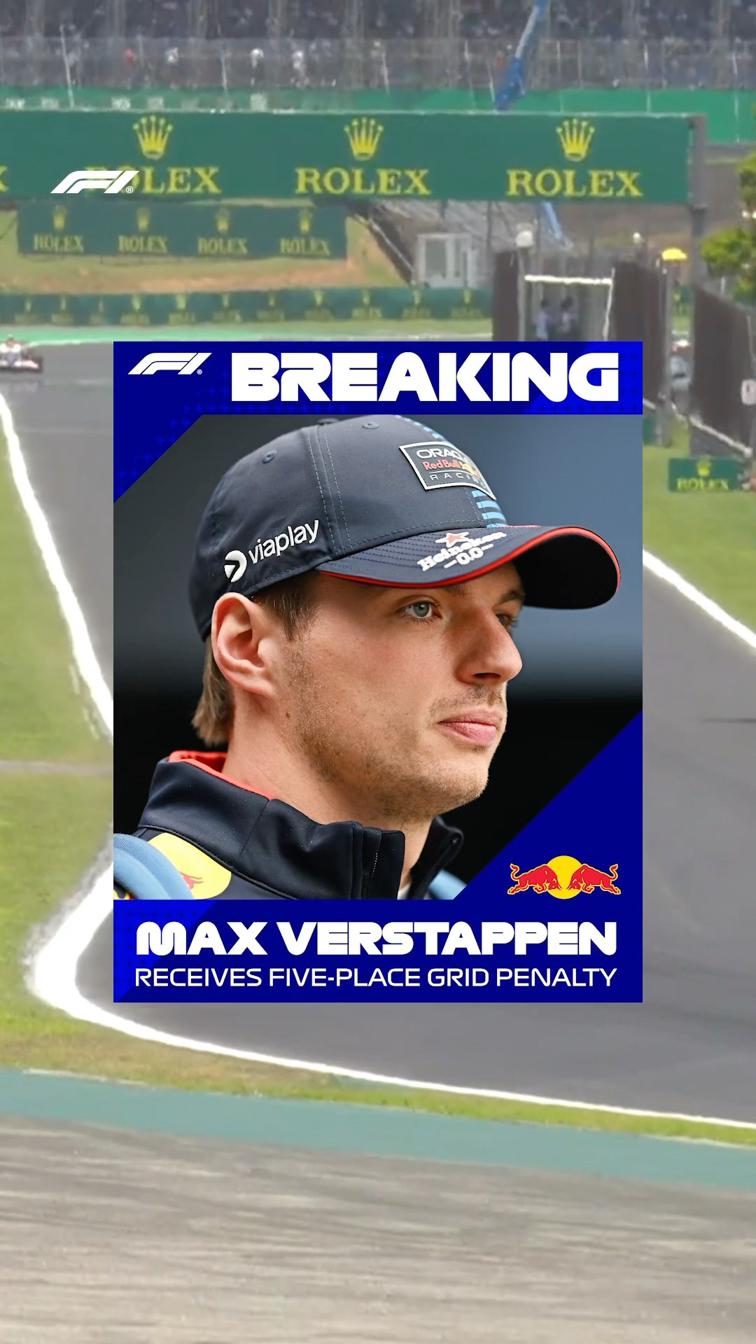 Verstappen Grid Penalty CONFIRMED In Brazil ⚠️