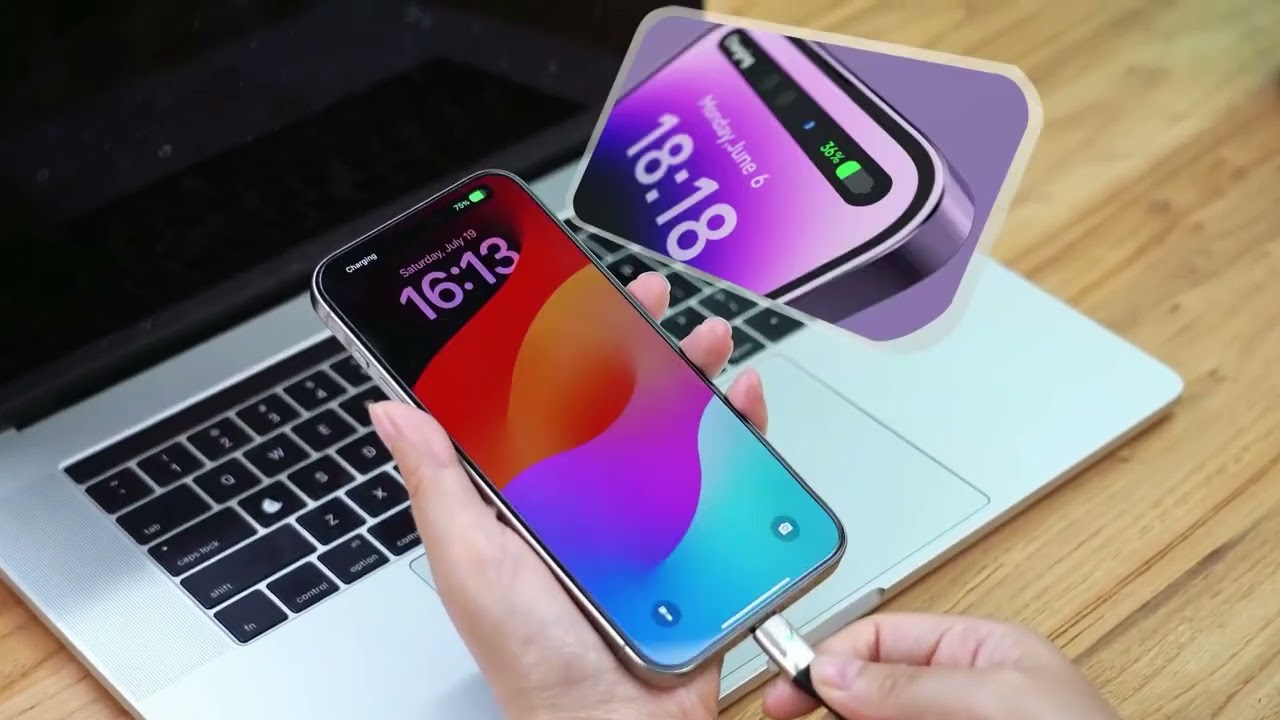 QOOVI 50000mAh Power Bank PD 100W Fast Charging Portable Large