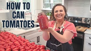 Canning Tomatoes: Step by Step Directions