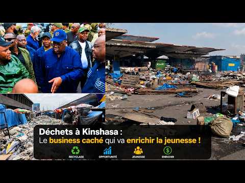 Waste in Kinshasa: The hidden business that will enrich the youth! |Afrodiaspo media tv |