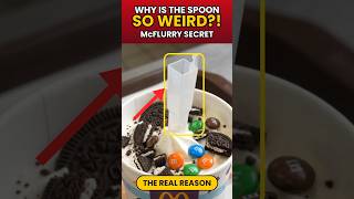 Why McDonald’s McFlurry Spoons Are Actually Hollow #foodie #facts #mcdonalds