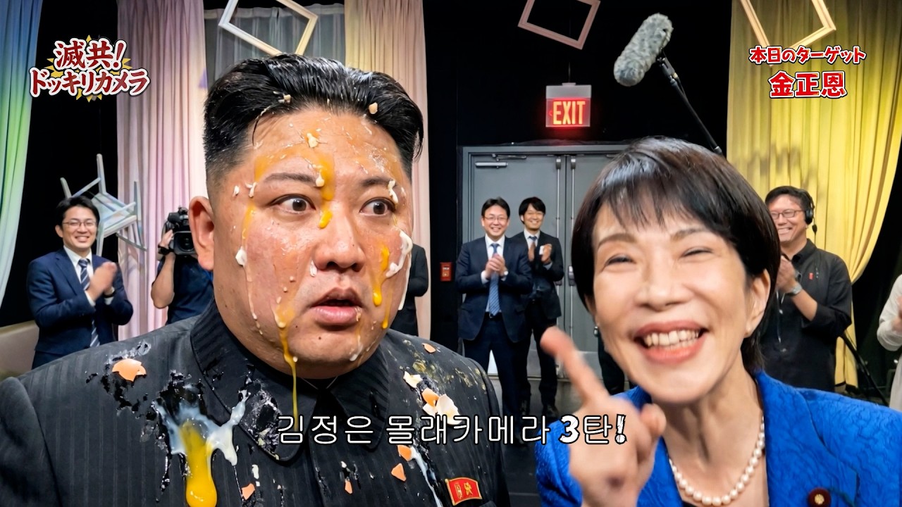 김정은 몰래카메라 3탄 (金正恩ドッキリカメラ第3弾)