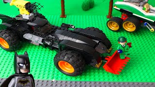 LEGO Batman Experimental Batmobile, Construction Drill stop motion Cars & Trucks for kids