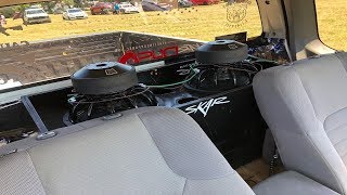 2018 nissan frontier subwoofer box