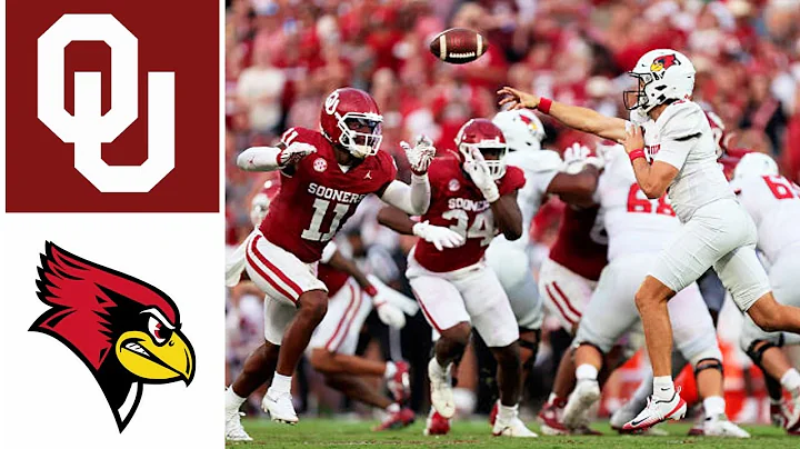 #18 Oklahoma vs Illinois State Highlights | FBS Week 1 | 2025 College Football