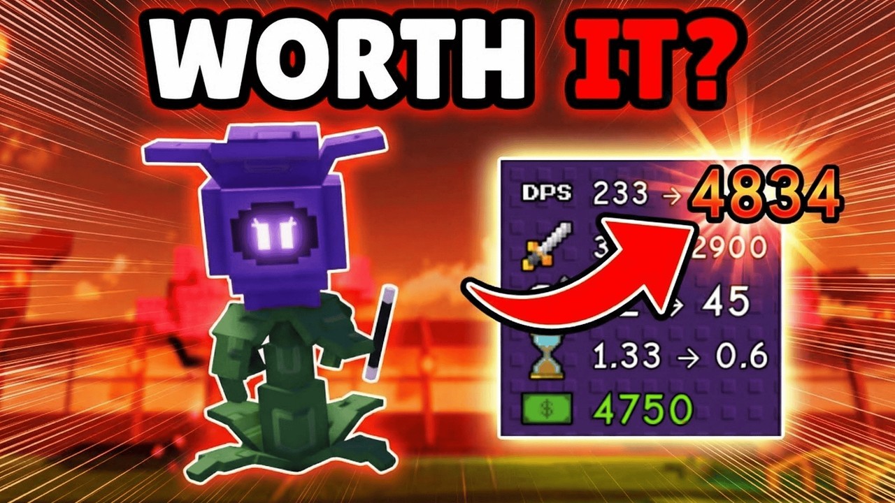 The TRANSFIGURATION FLOWER SHOWCASE In Garden Tower Defense!