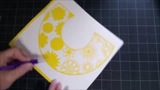 Alphabet Flowers Letter C