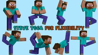 Minecraft Yoga For Flexibility & Strength Easy Yoga For Children: Relaxing Body & Mind