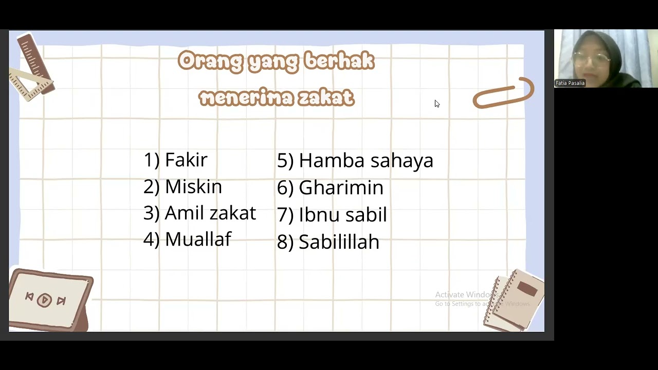 Tugas Presentasi Mata Kuliah Ilmu Fiqih dengan judul ZAKAT 