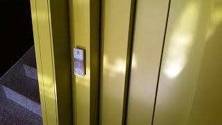 Remplaced old Schlieren by Schindler elevator @ Sion, Switzerland