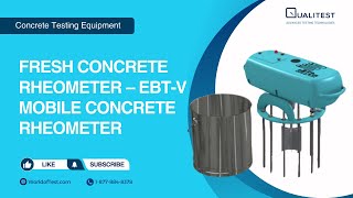 Fresh Concrete Rheometer – eBT-V Mobile Concrete Rheometer | WorldofTest.com