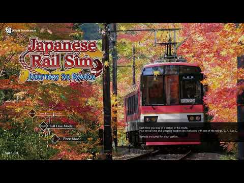 Japanese Rail Sim first 3 stages (no commentary)