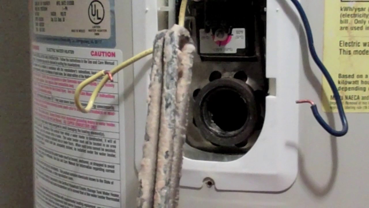 Electric Water Heater Service and Repair YouTube