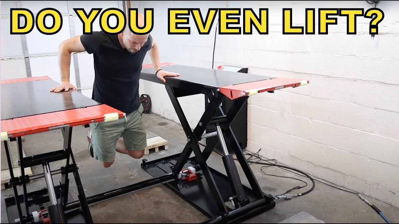 Do you even lift?? The Only Lift You Need for Small Garages YouTube