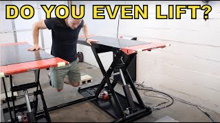 Do you even lift?? The Only Lift You Need for Small Garages