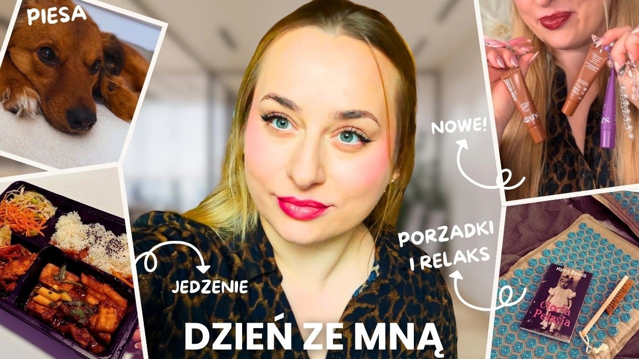 Dzień ze mną: JEDZENIE 🍲 NOWE KOSMETYKI💄 PORZĄDKI 🧹