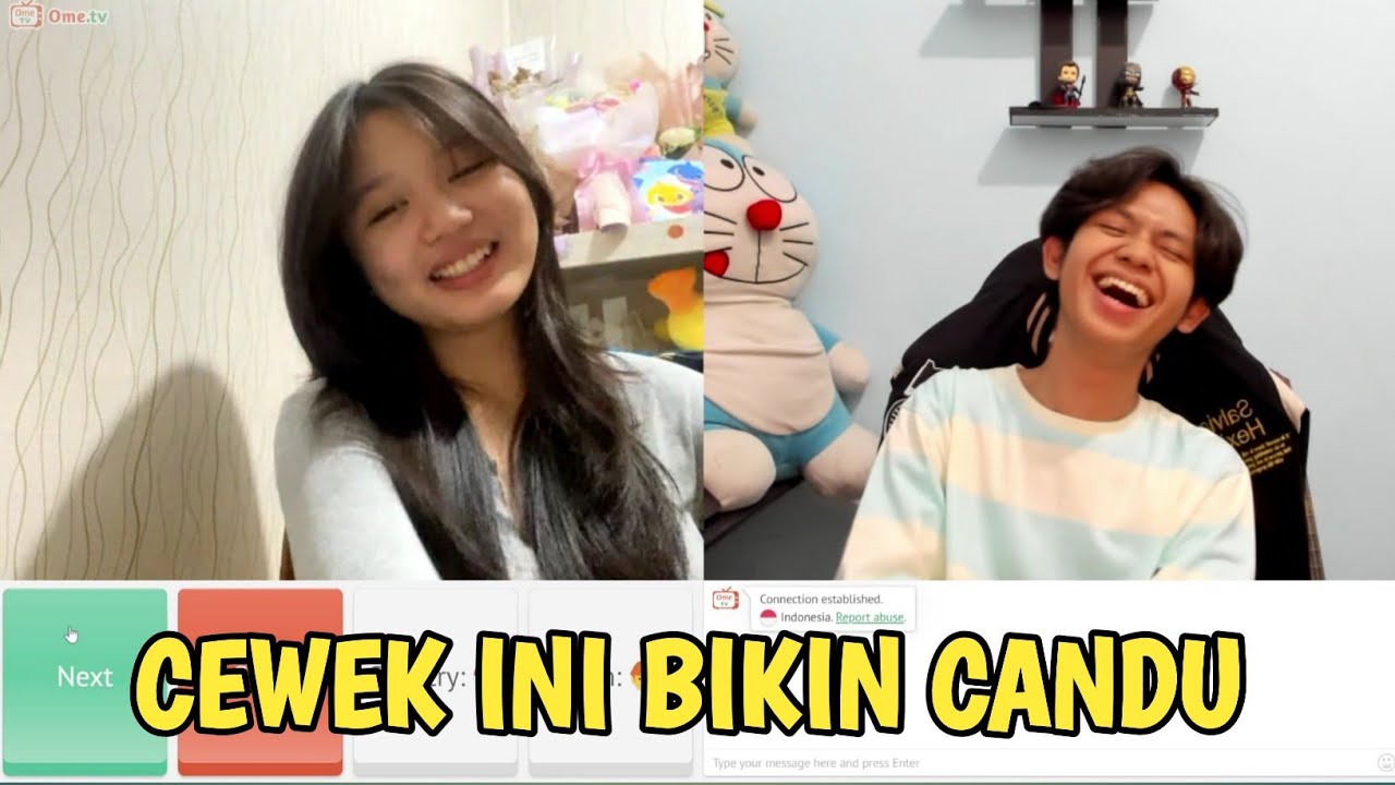 KETEMU CEWEK KALIMANTAN DI OME TV | AUTO KERJAIN SUARA KARTUN