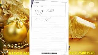 June 2021 MS - Paper 1 Edexcel Further Pure Maths IGCSE solved