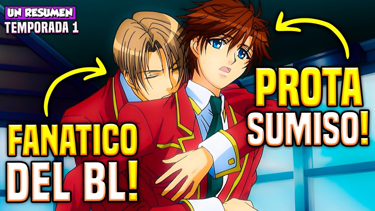 🏳‍🌈EL DIRECTOR ADICTO AL BL que se ENAMORO del ESTUDIANTE VIRG3N | Gakuen Heaven Resumen TEMPORADA 1